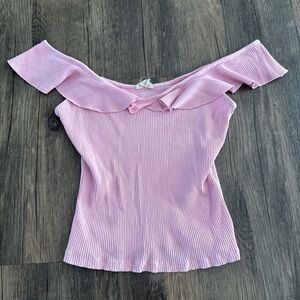 Garage Pink Blouse with Elegant Design